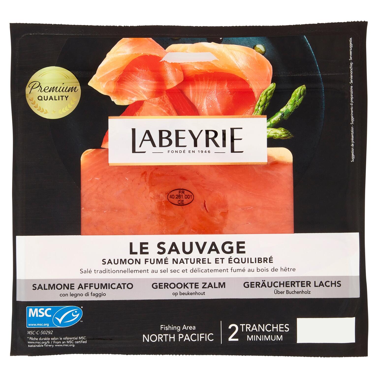 Salmone selvaggio Gourmet 75g Labeyrie