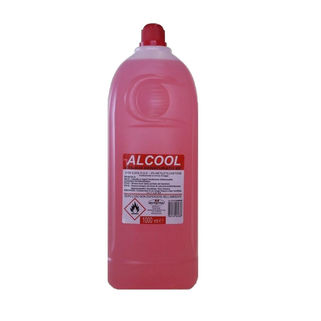 Alcool Etilico denaturato 71° 1L Bessone