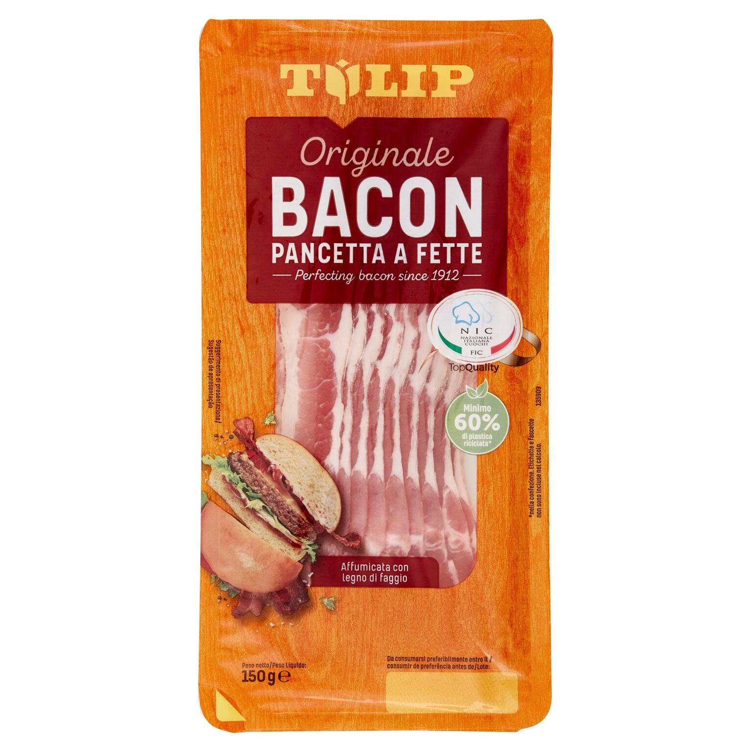 Bacon (pancetta affumicata a fette ) 150g Danish Crown