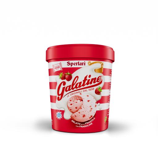 Gelato al gusto Galatine Fragole 275g Tonitto