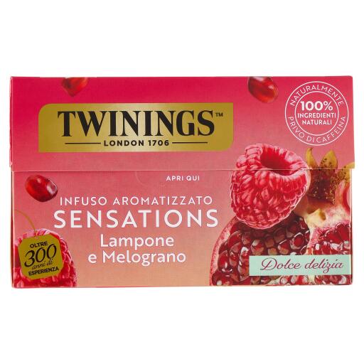 twining infuso lampone&melograno 20 filtri