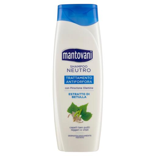 Shampoo neutro antiforfora 400ml Mantovani