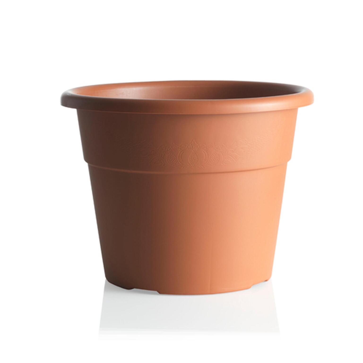Vaso Hedera 25 diametro colore terracotta Bama