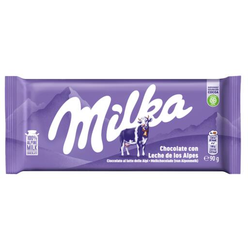 Tavoletta di Cioccolato Latte 90g Milka