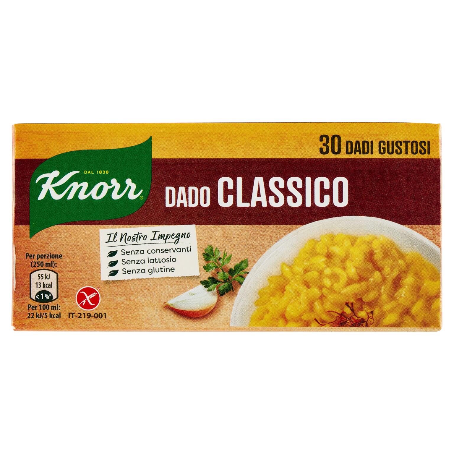 Dado classico 30 cubi 300g Knorr