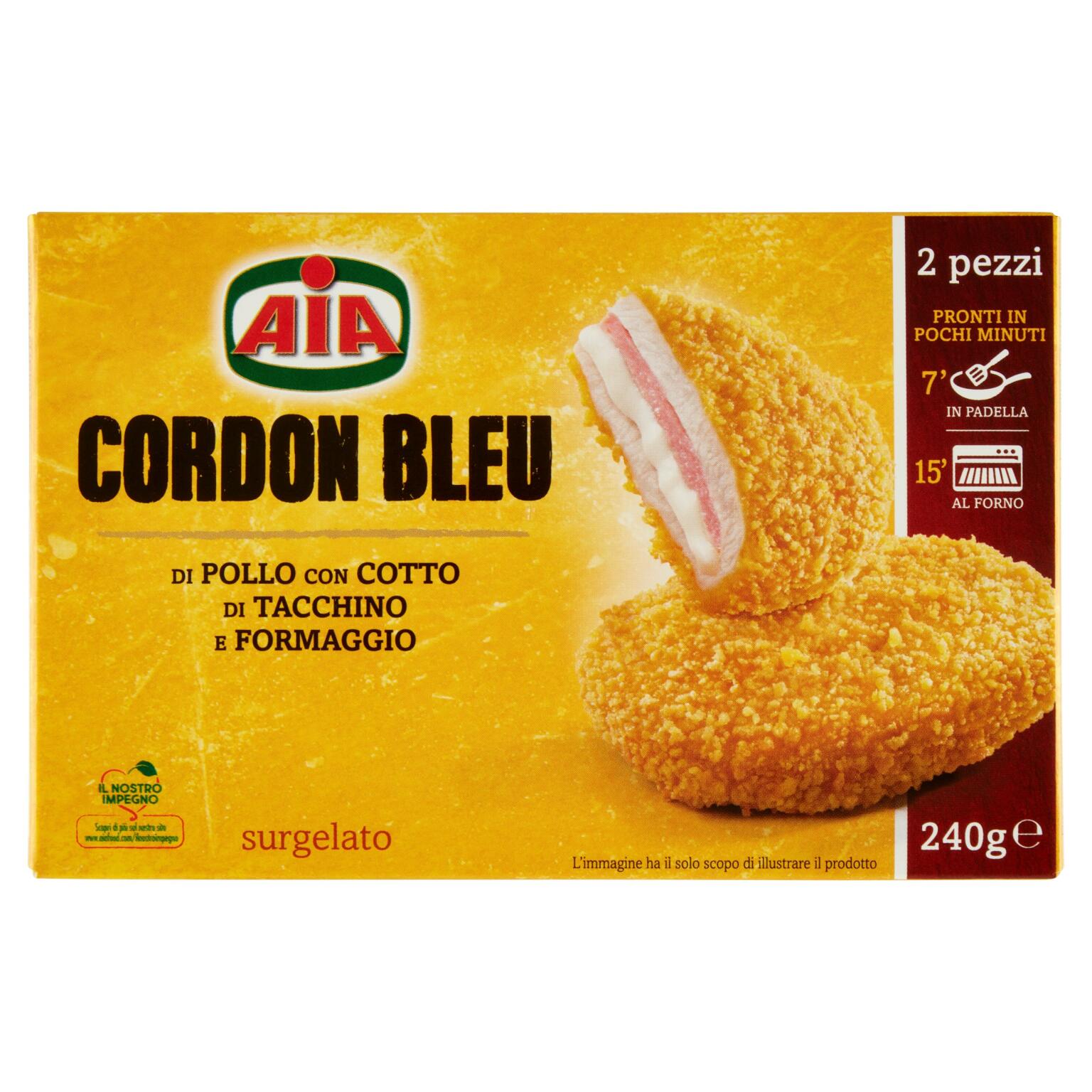 Cordon bleu 240g Aia