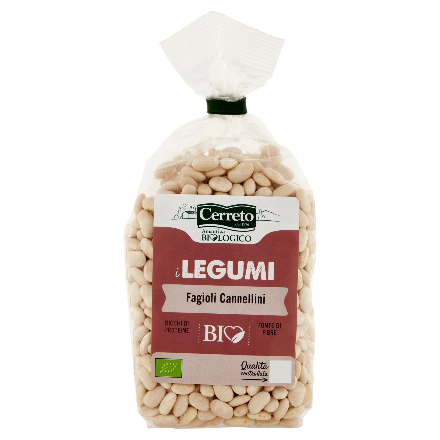 Bio Fagioli Cannellini 350g Cerreto