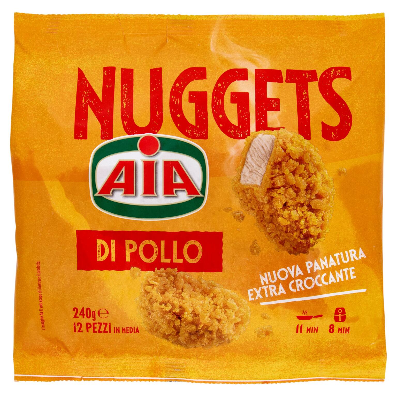 Nuggets di pollo 240g Aia