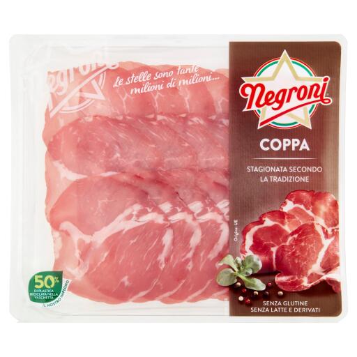 Coppa affetata 100g Negroni senza glutine