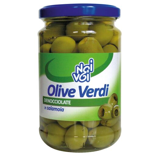 Olive verdi denocciolate 300g Noi&Voi