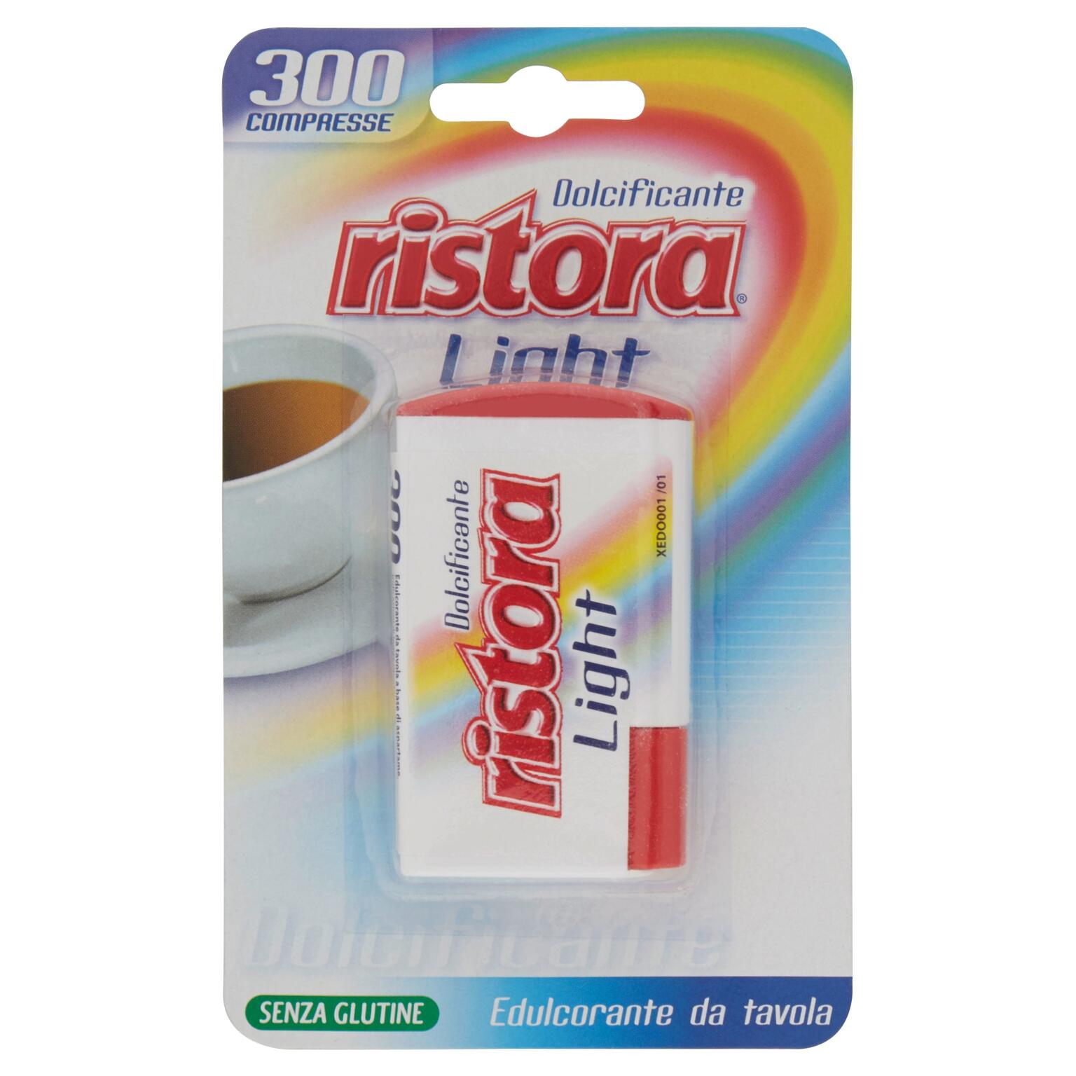 Dolcificante light 300 compresse Ristora