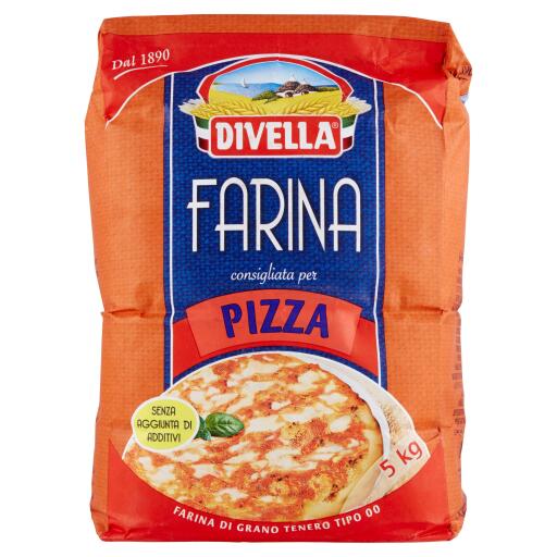 Farina tipo 00 per pizza 5kg  Divella