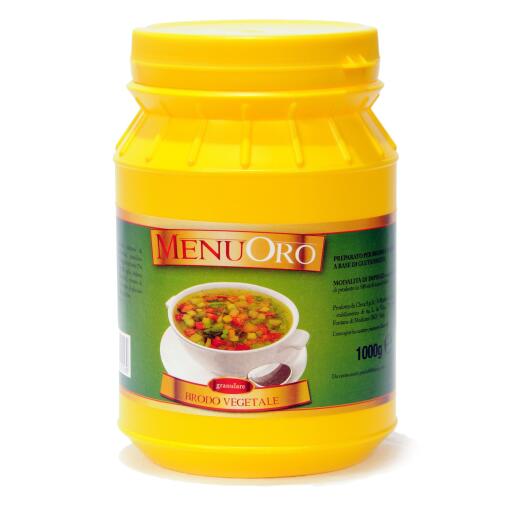 Brodo vegetale granulare menuoro 1Kg