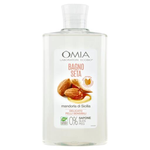 Bagno seta mandorla 400ml, Omia