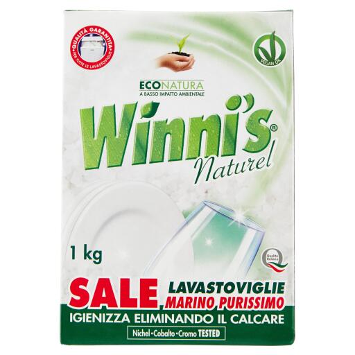 Sale marino purissimo per lavastoviglie 1Kg Winni's