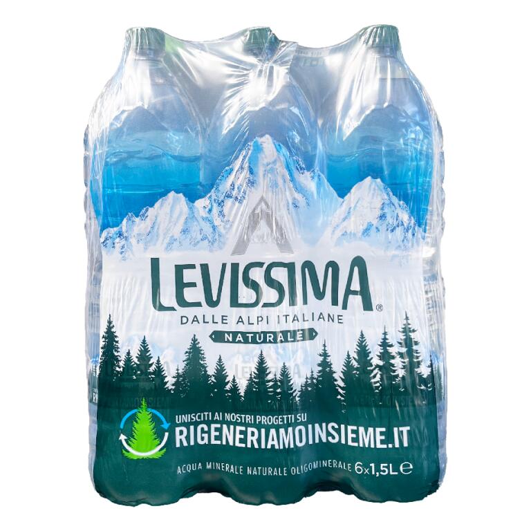 Acqua Levissima naturale 1,5Lx6