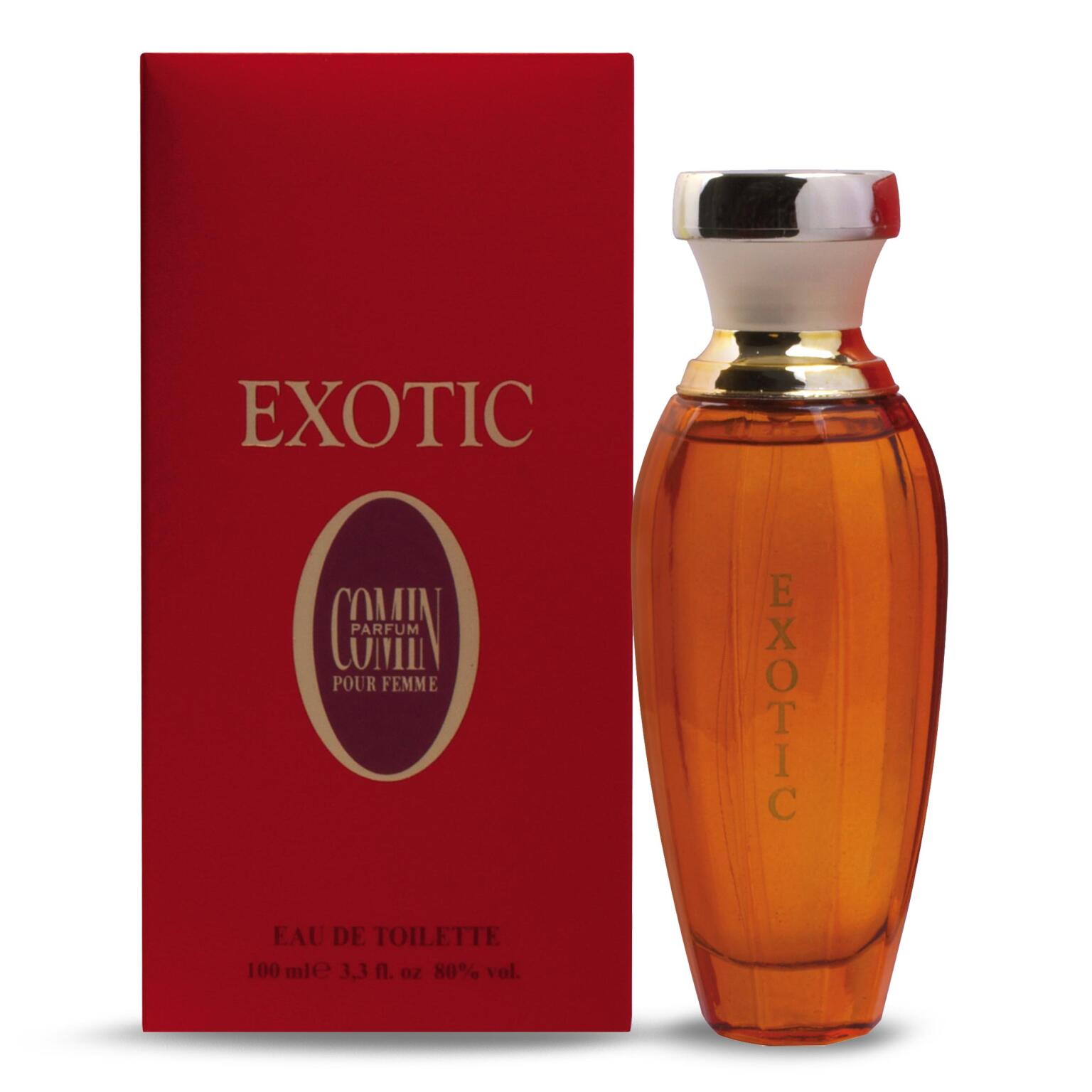 Eau de toilette exotic 100ml Comin