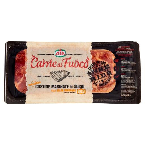 Costine marinate salsa bbq 600 gr