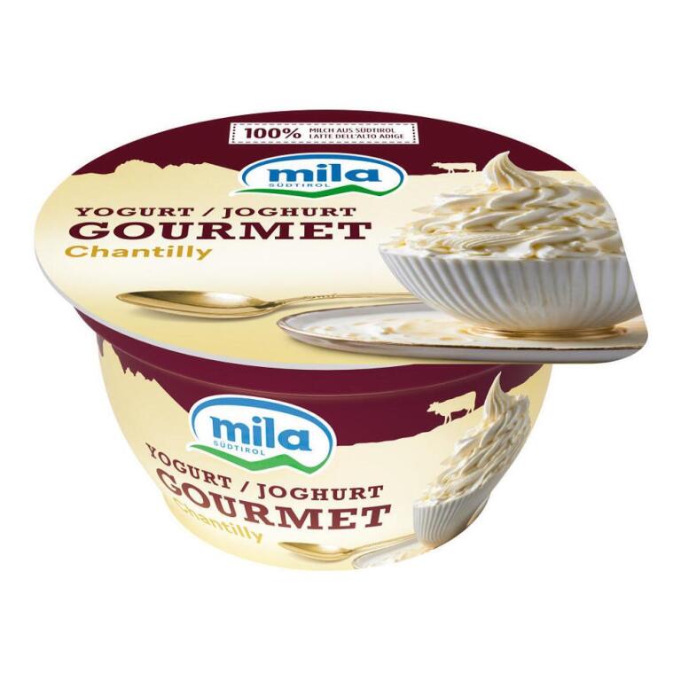 Yogurt Gourmet Chantilly 125g Mila