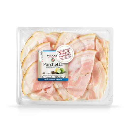 Porchetta a Lenta Cottura affettata 100g Solo Così