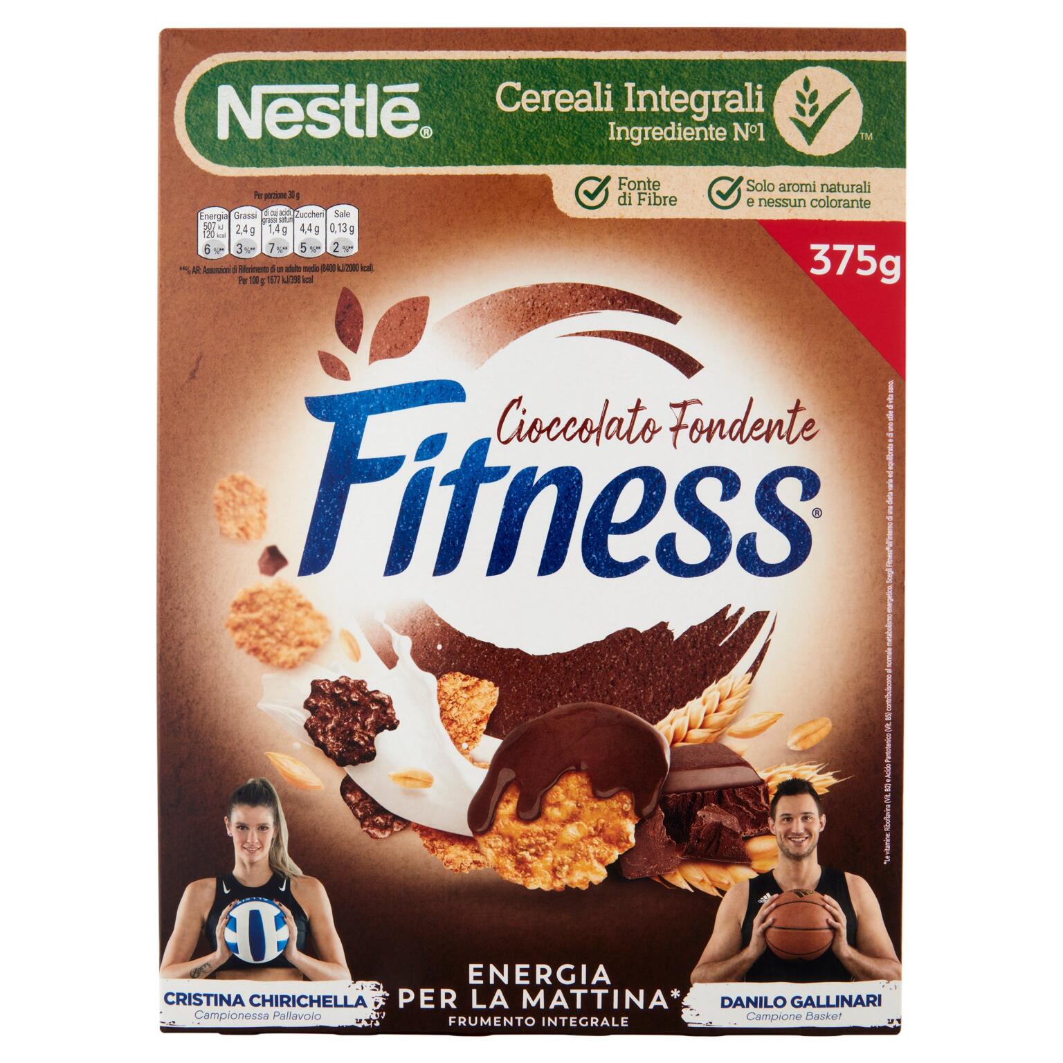 Cereali fitness dark chocolat 375g