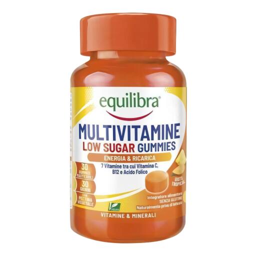 Multivitamine Low Sugar 30 Gummies 90g Equlibra