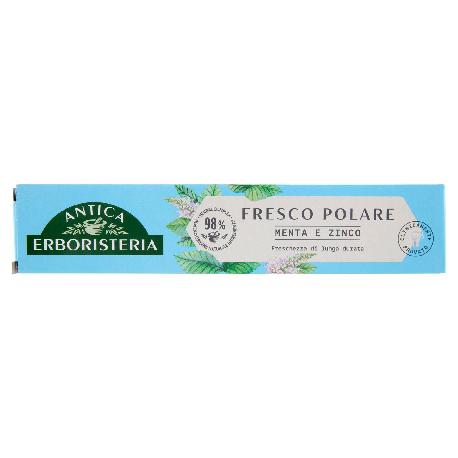 Dentifricio fresco polare 75ml Antica Erboristeria