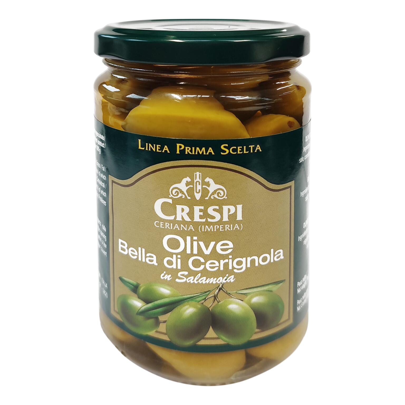 Olive Bella di Cerignola 535g Crespi