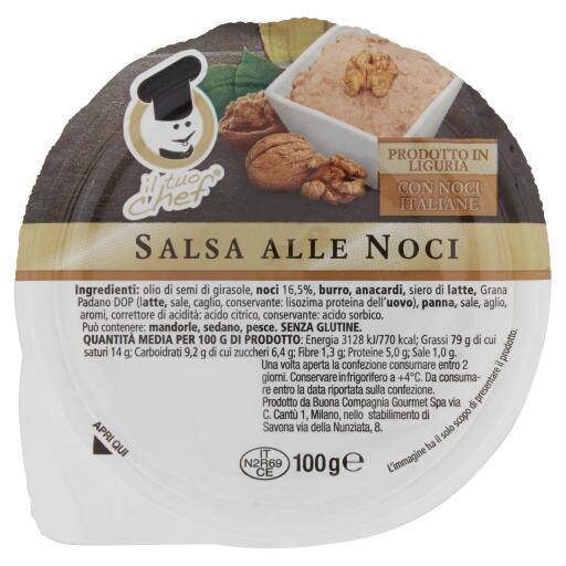 Salsa alle noci 100g Il Tuo Chef