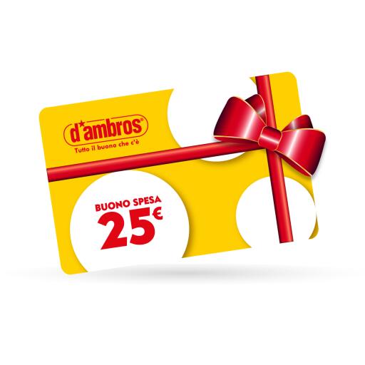 Gift Card 25€ scalabile
