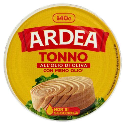 Tonno all'olio di oliva 140g Ardea