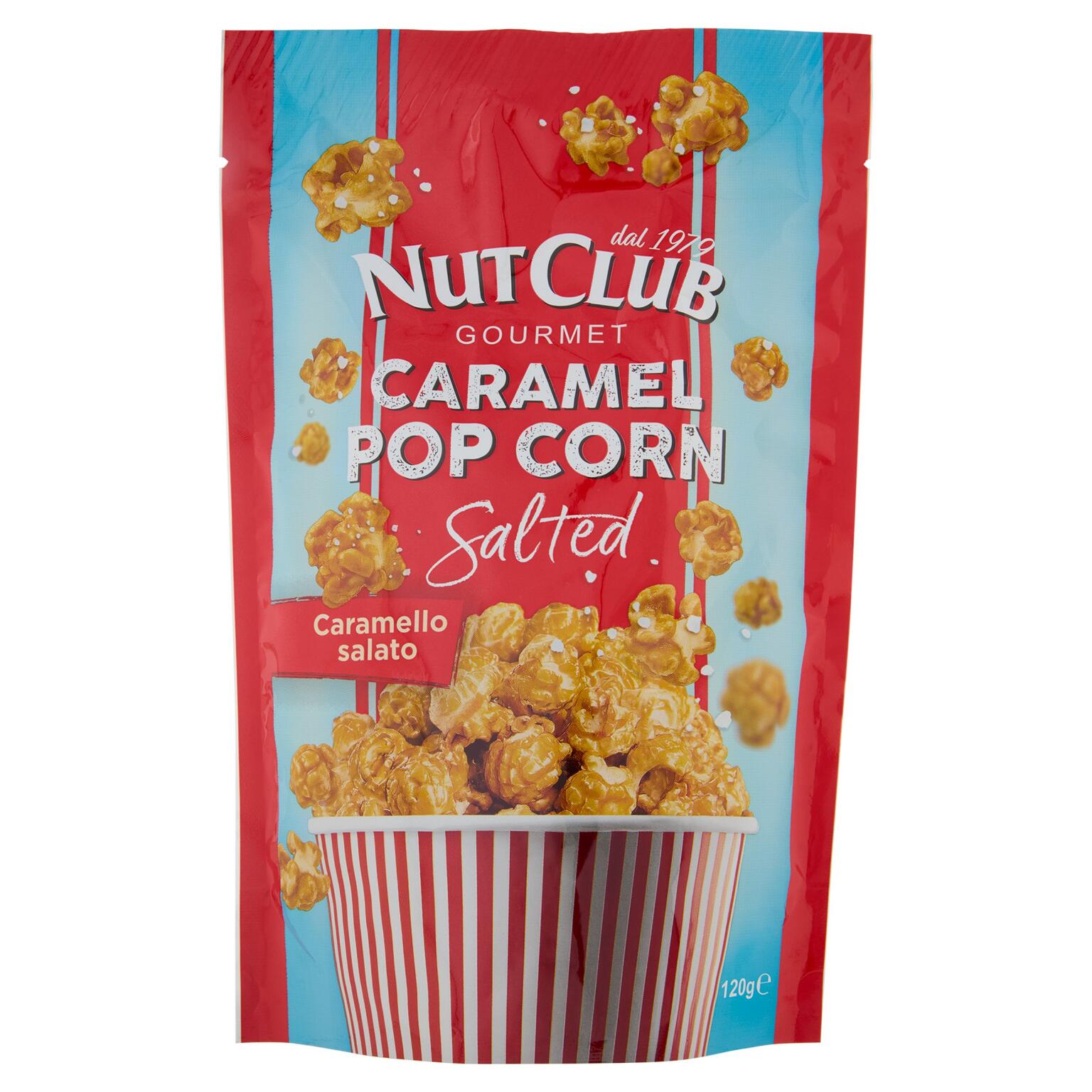 Pop corn Nutclub caramel salted 120g