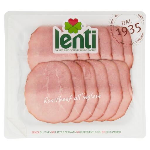 Roast Beef preaffettato 80g Lenti