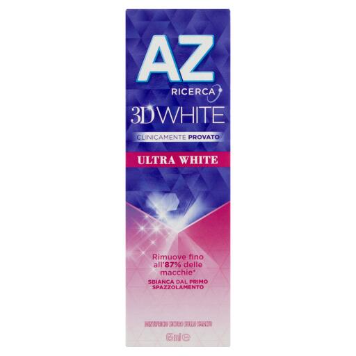 Dentifricio AZ 3d ultrawhite 65ml