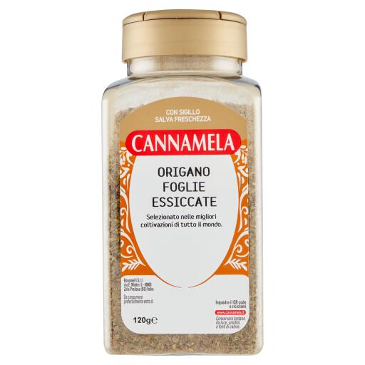 Origano foglie 120g Cannamela