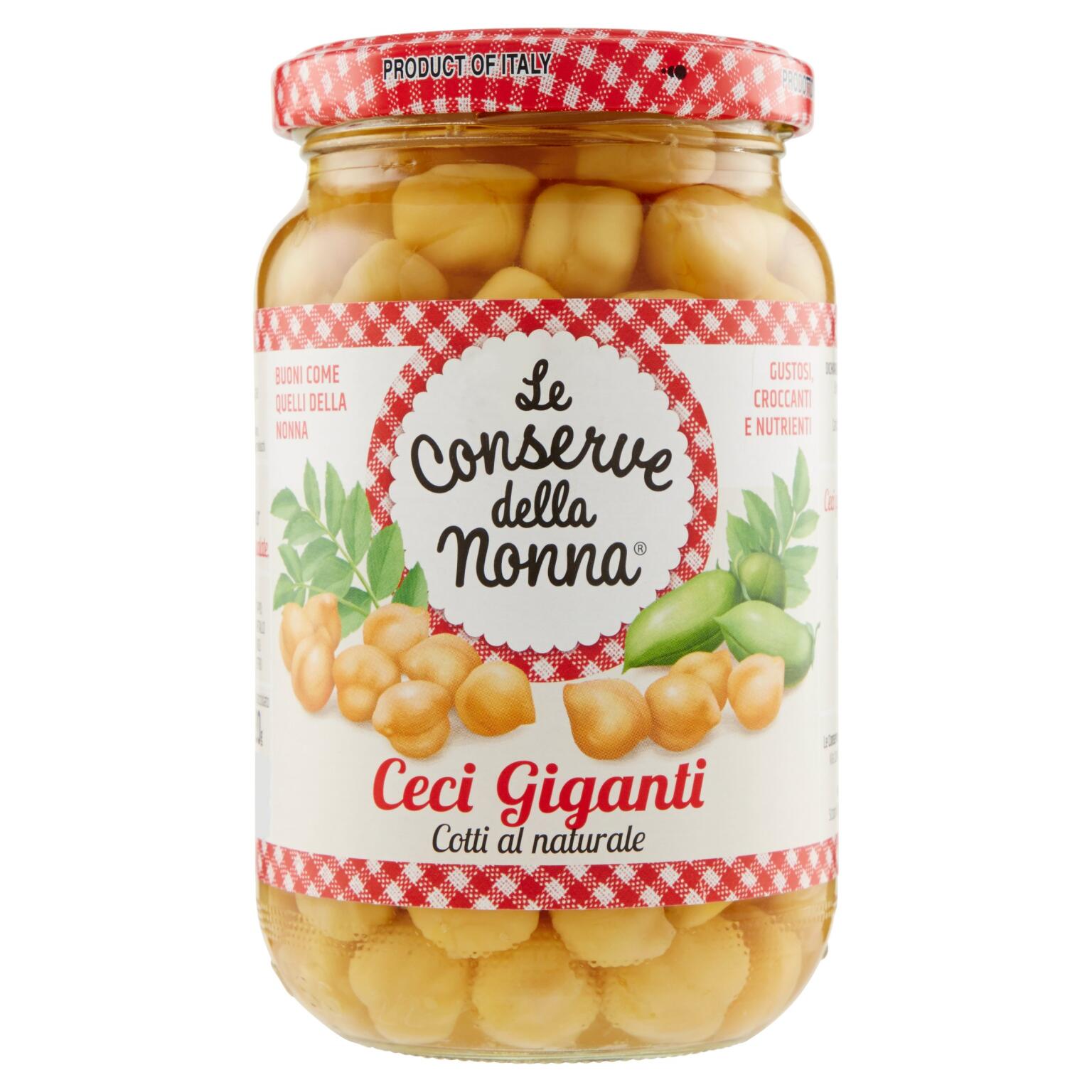 Ceci giganti naturali 360g Le conserve della Nonna