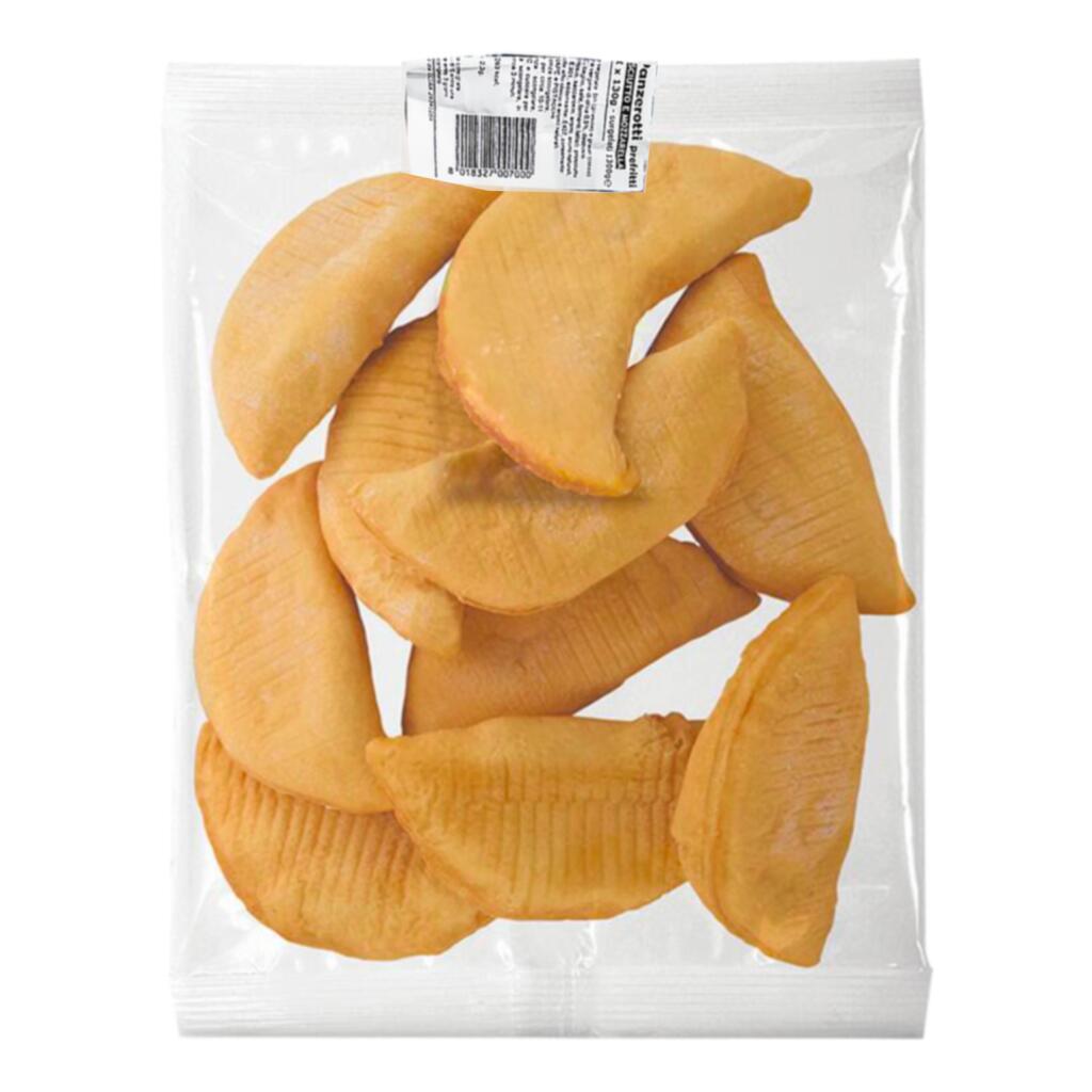 Maxi Panzerotti prefritti prosciutto e mozzarella 1,3kg