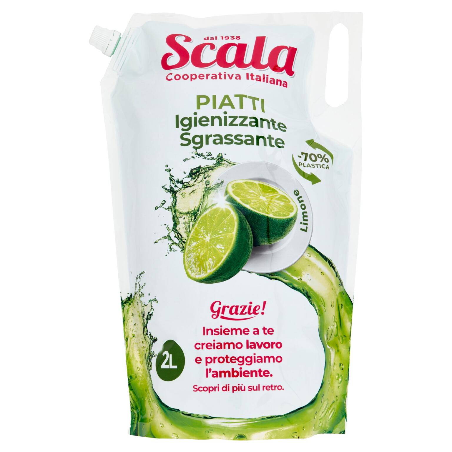 Ricarica Piatti Limone 2lt Scala