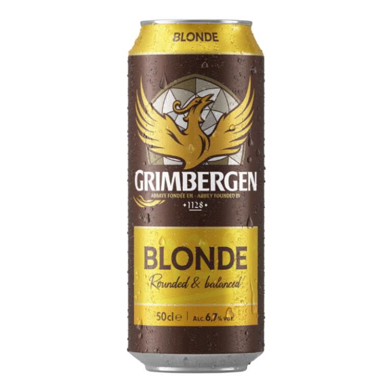 Birra Grimbergen blonde 50cl lattina