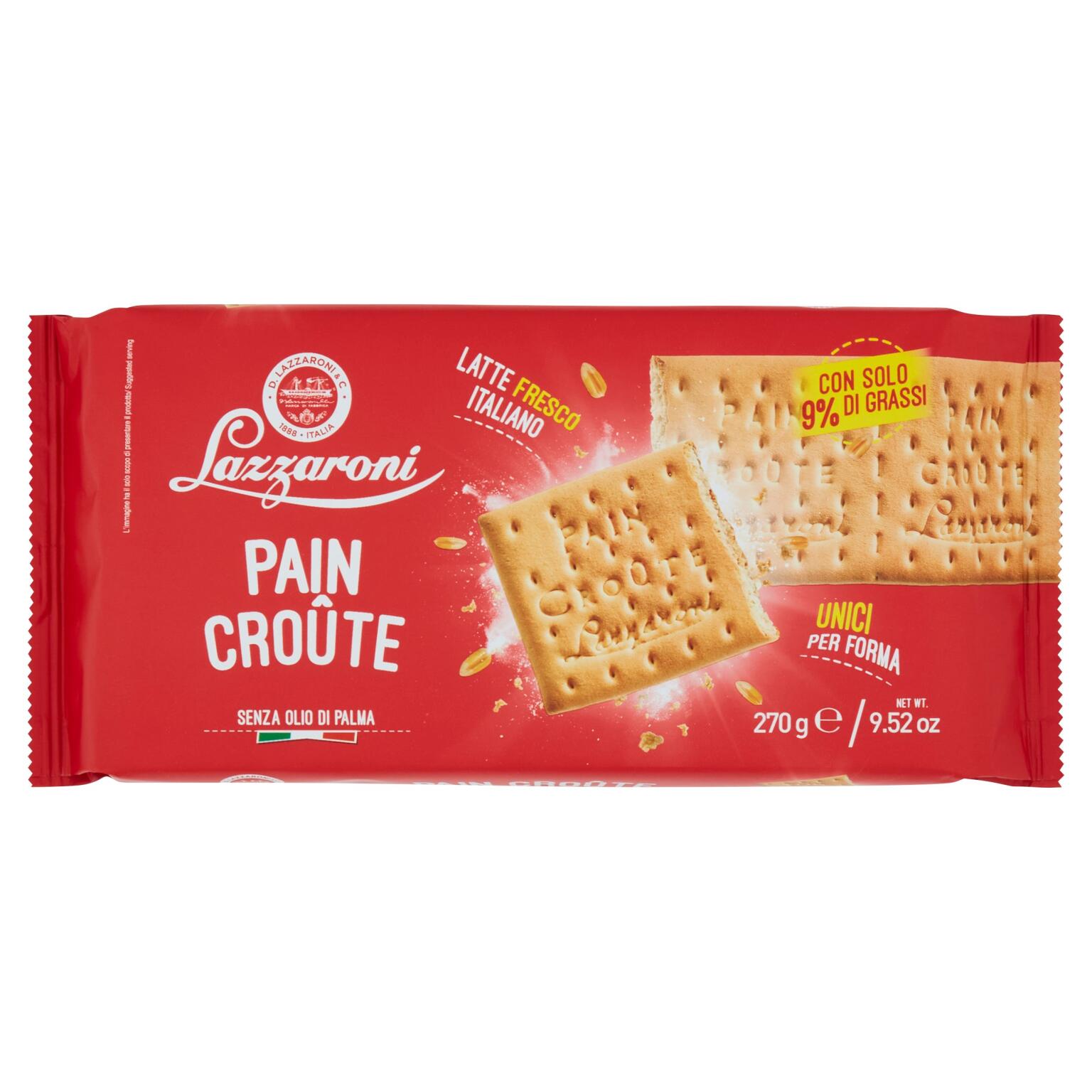 Pain croute 270g Lazzaroni