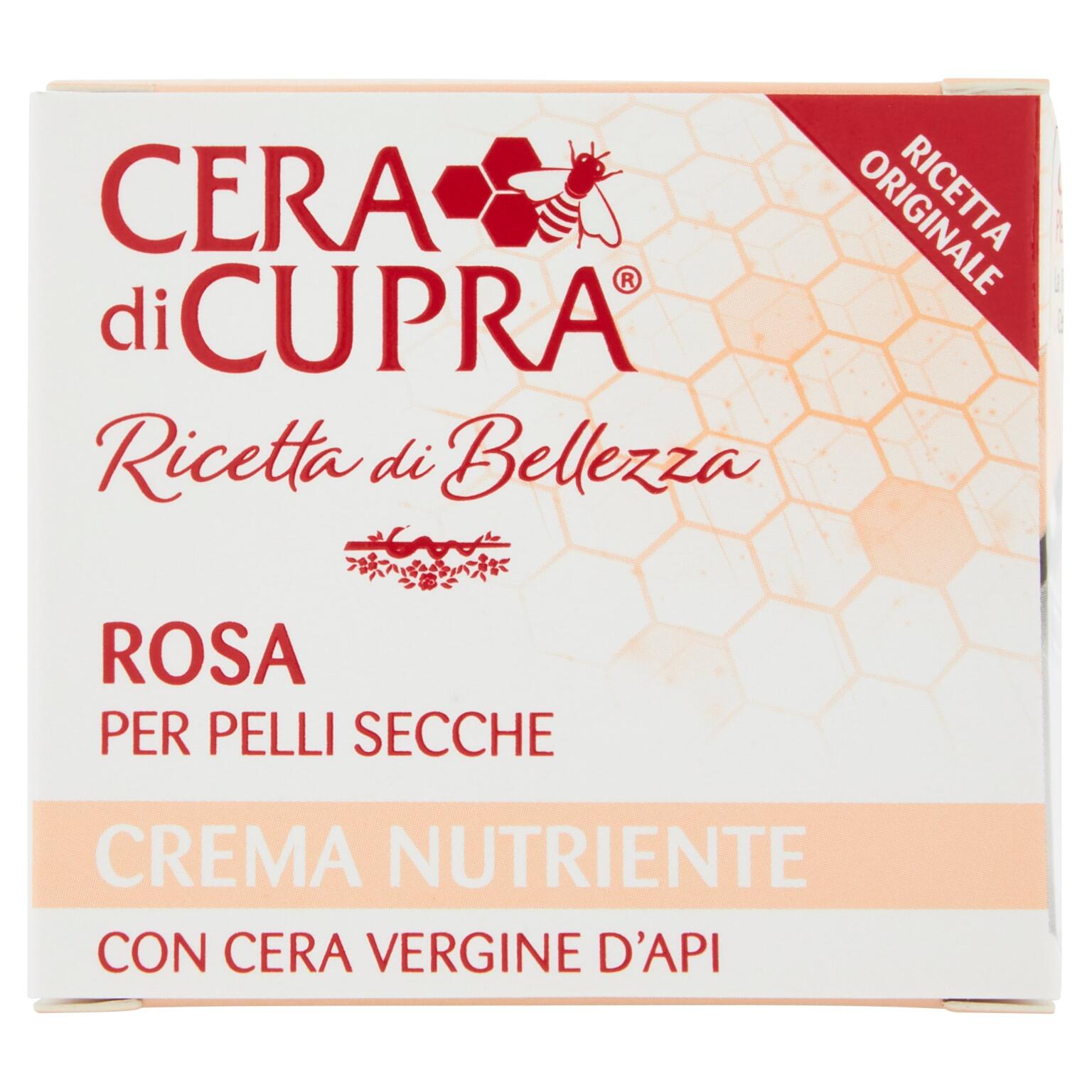 Crema in vaso rosa 50ml Cera di cupra
