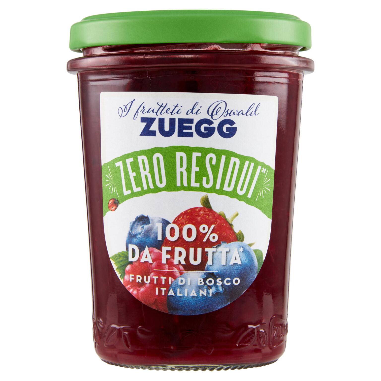 Composta 230g zero residui Frutti di Bosco Zuegg