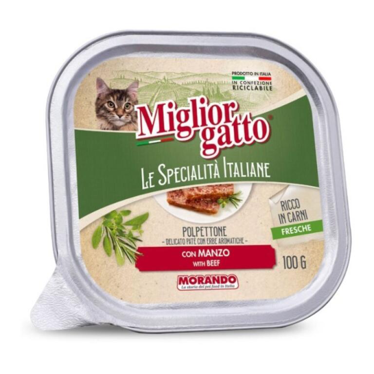 Migliorgatto Patè Manzo 100g Specialità Italiane
