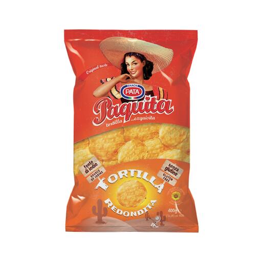 Tortilla Redondita Paquita 400g Pata