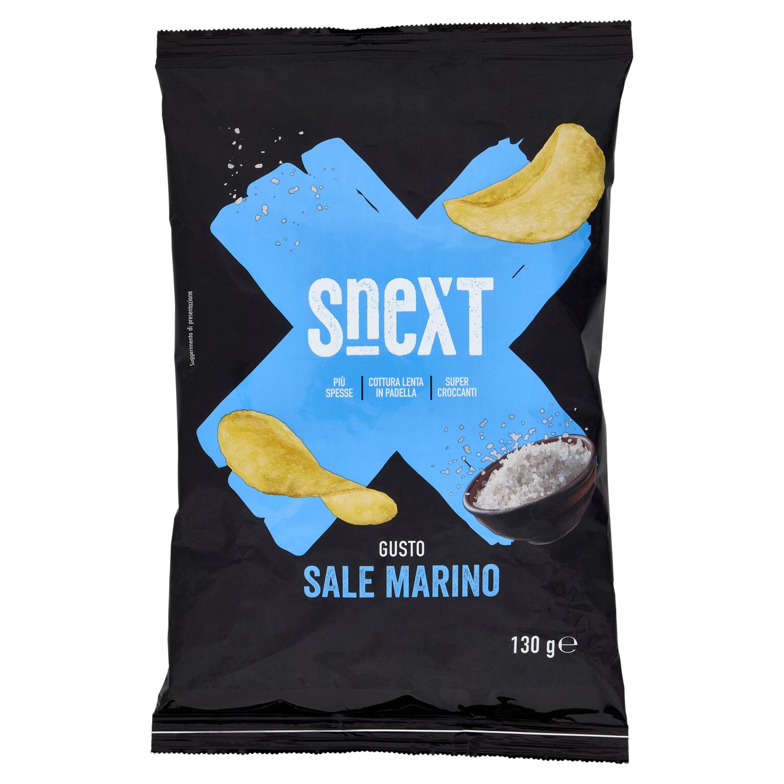 Patatine sale marino 130g