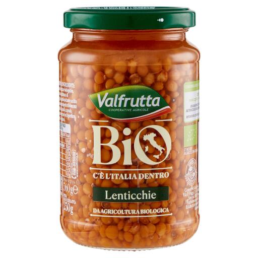 Lenticchie bio 360g Valfrutta