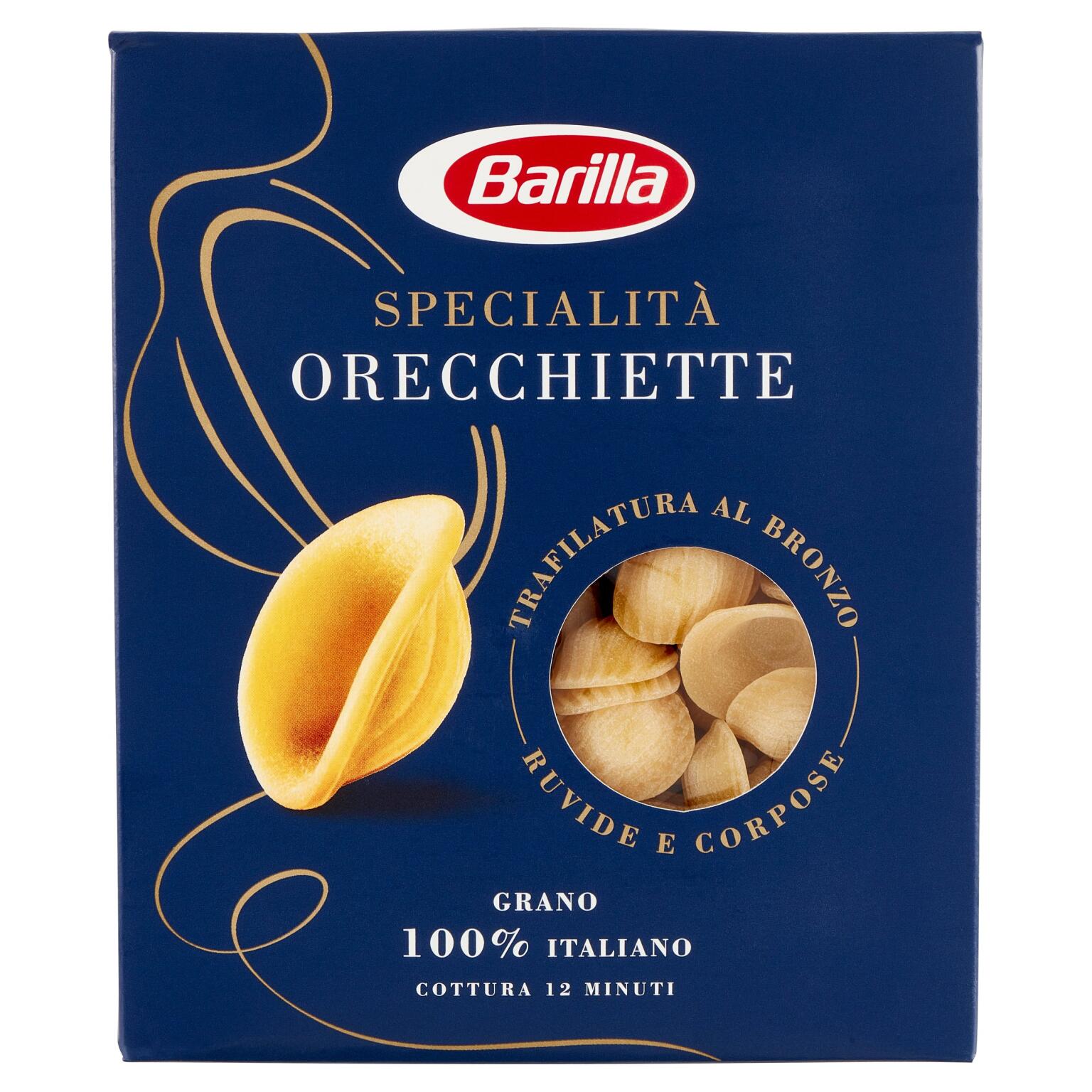Orecchiette Specialità pasta di semola di grano duro n°256 500g Barilla