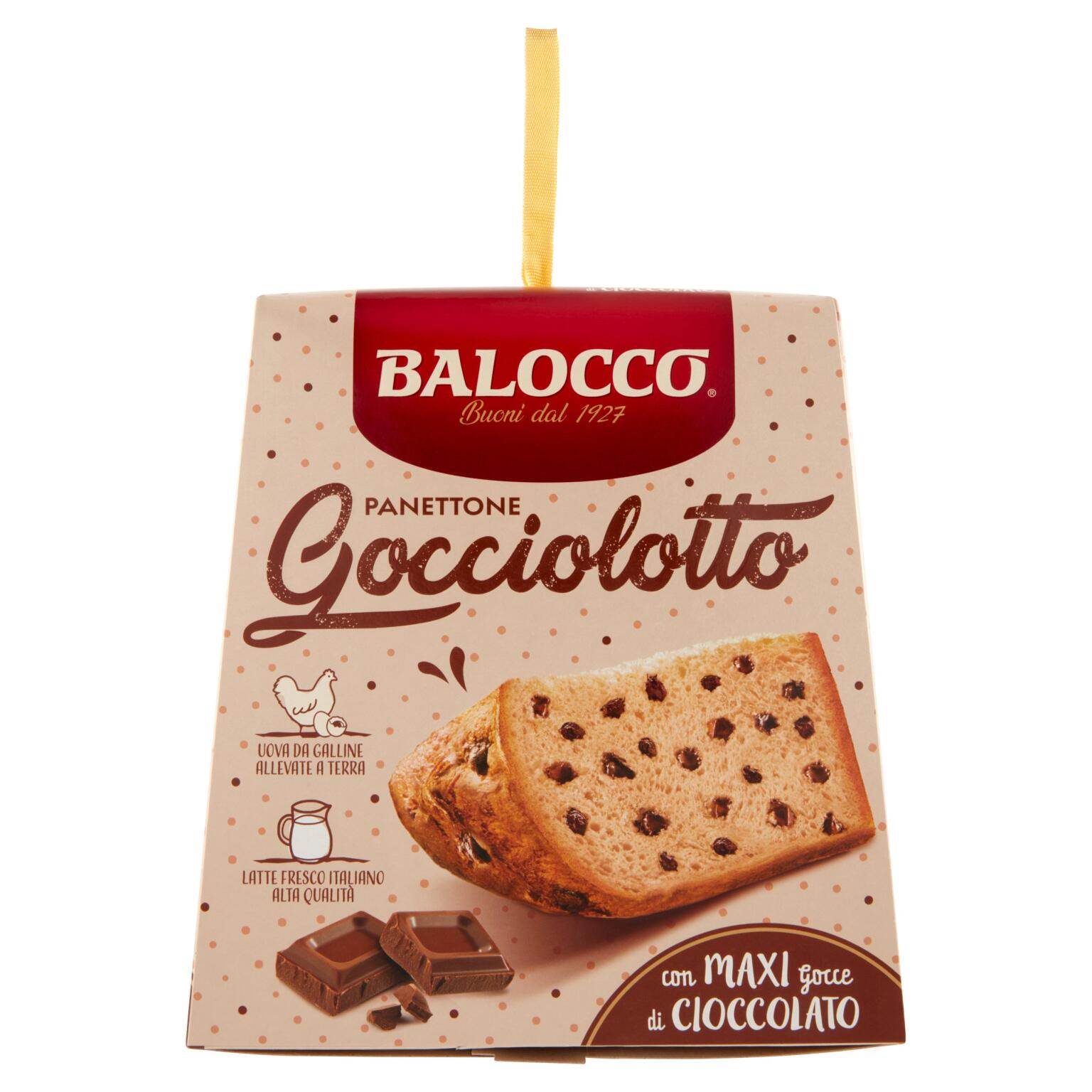 Panettone farcito Gocciolotto 800g Balocco
