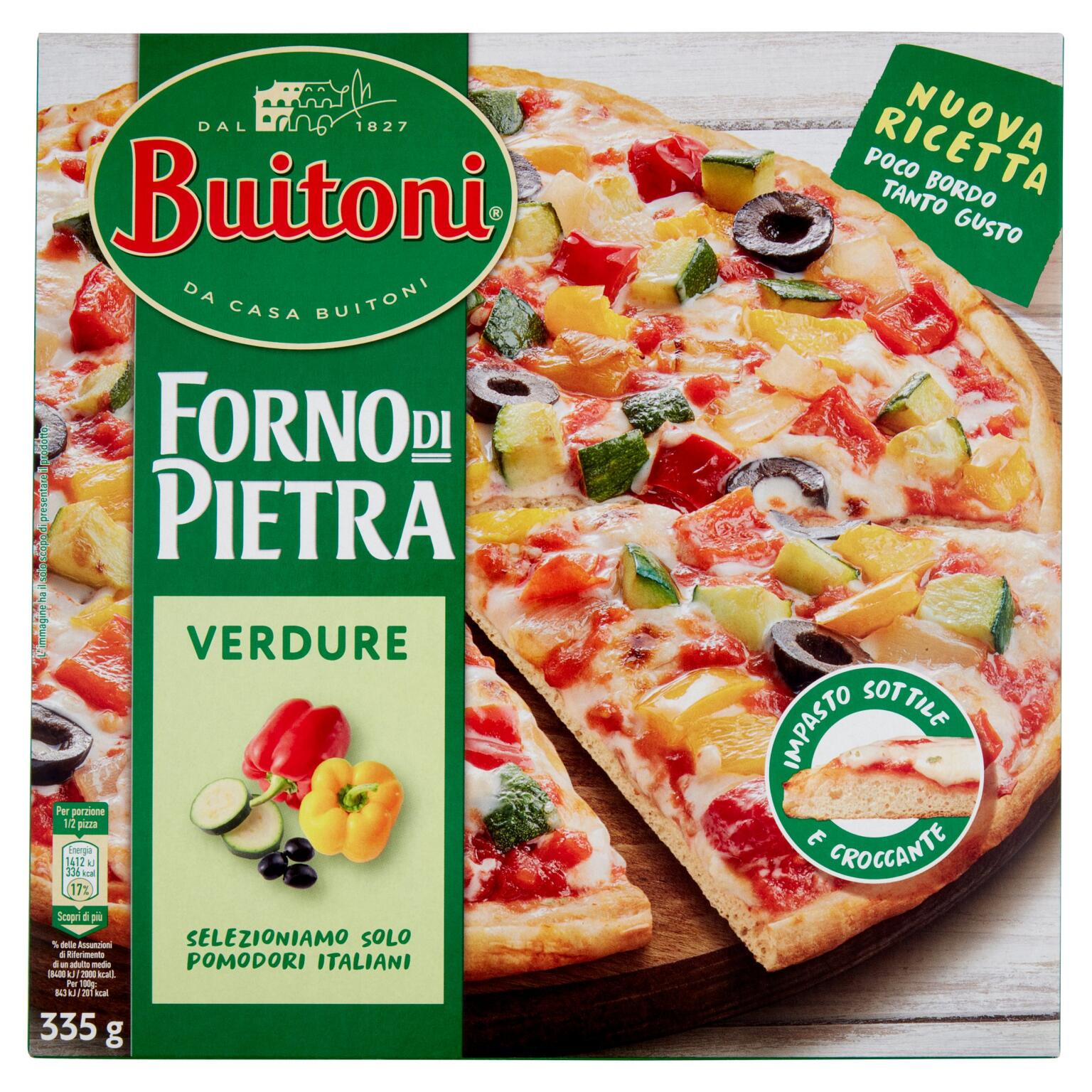 Pizza Forno di Pietra con Verdure 335g