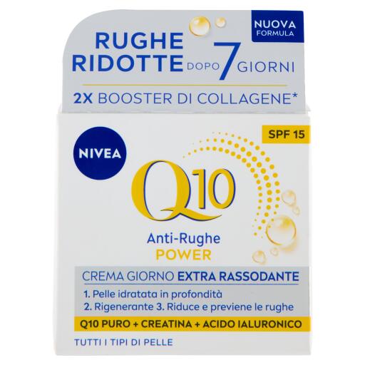 Crema giorno antirughe Q10 coenzima e creatina 50ml Nivea